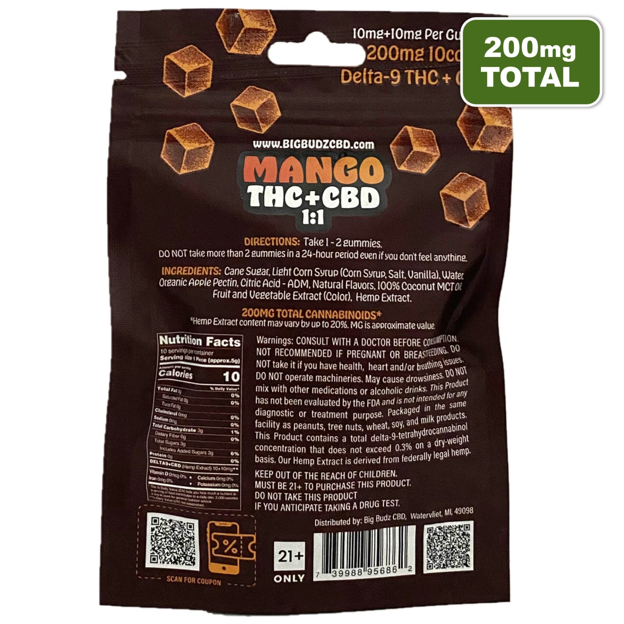 Mango THC Gummies