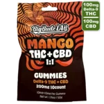 Mango THC Gummies THC + CBD, 200mg