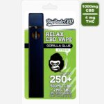 Gorilla Glue Vape Pen - 1ML 1000mg CBD + THC (500mg x 2)
