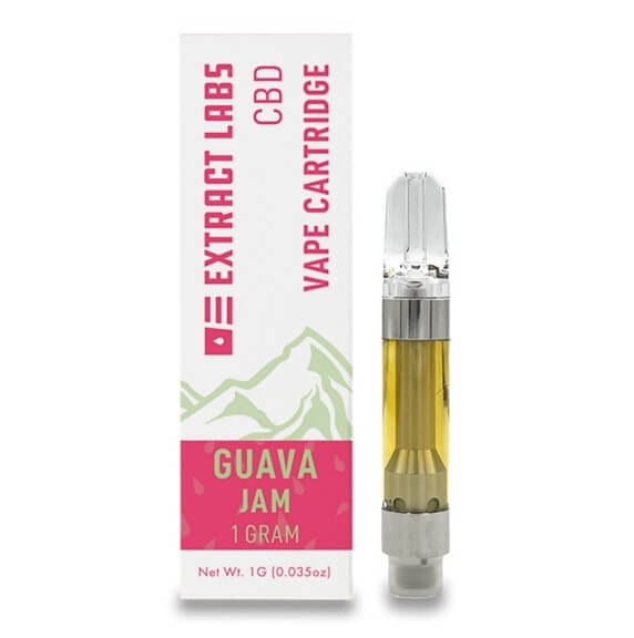 Guava Jam Strain Vape Cartridge – 1 Gram CBD + THC
