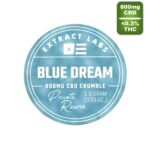 Blue Dream Wax Crumble - 1 Gram - 800mg CBD + THC