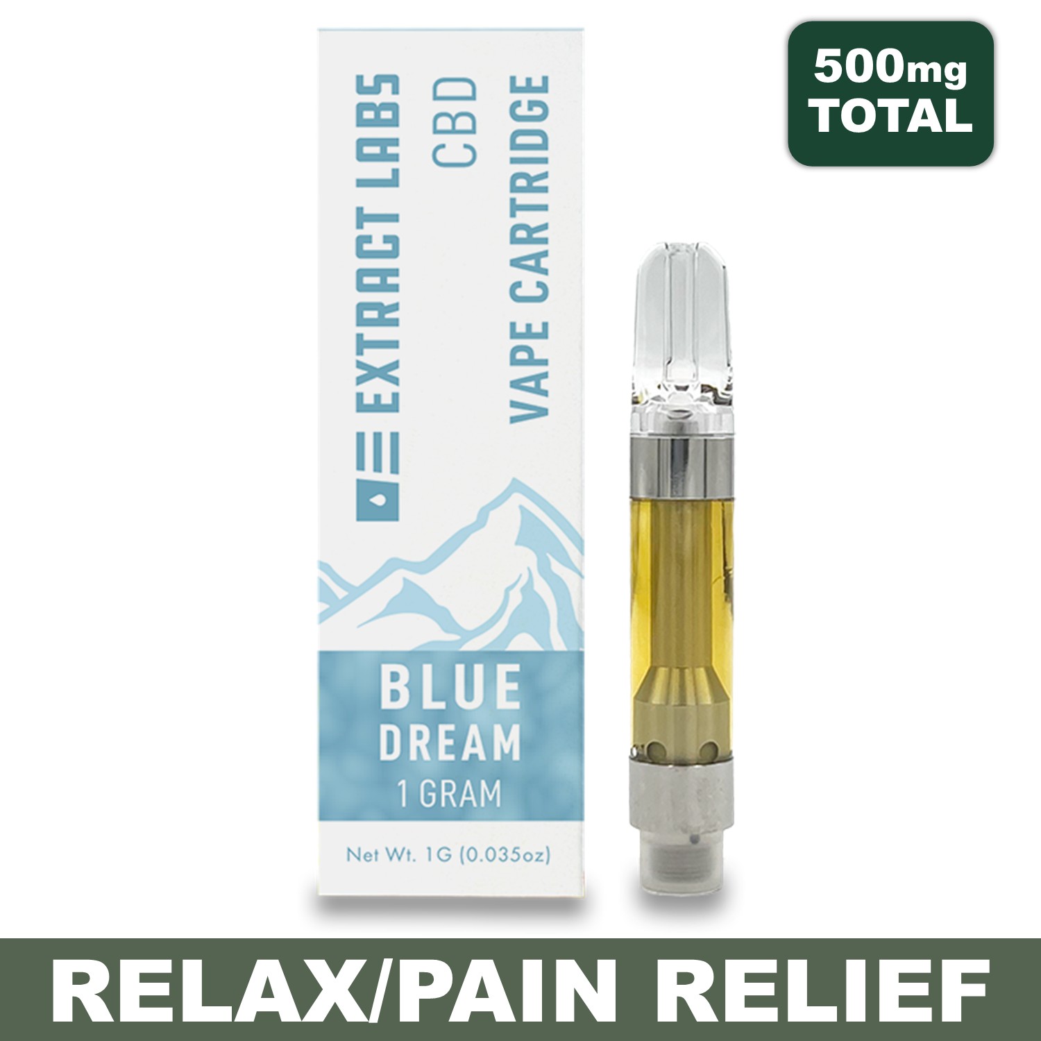 Blue Dream Cart - 1 Gram CBD + THC