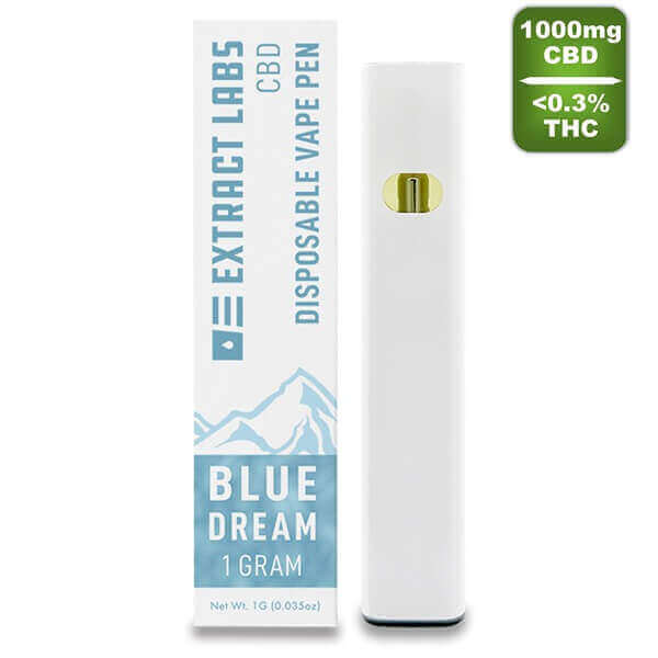 Extract Labs - Blue Dream Vape pen CBD + THC (2)