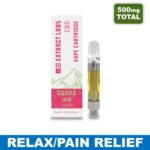 Guava Jam Strain Vape Cartridge - 1 Gram CBD + THC