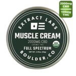 Extract Labs - CBD Muscle and Joint Cream - 2000mg CBD + THC