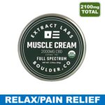 CBD for Muscle Recovery & Joint Cream - 2000mg CBD + THC