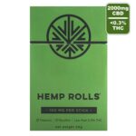 Menthol Hemp Rolls - Hemp Cigarettes Pack - Full Spectrum