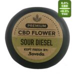 Sour Diesel Flower - 4 grams - CBD + THC 4