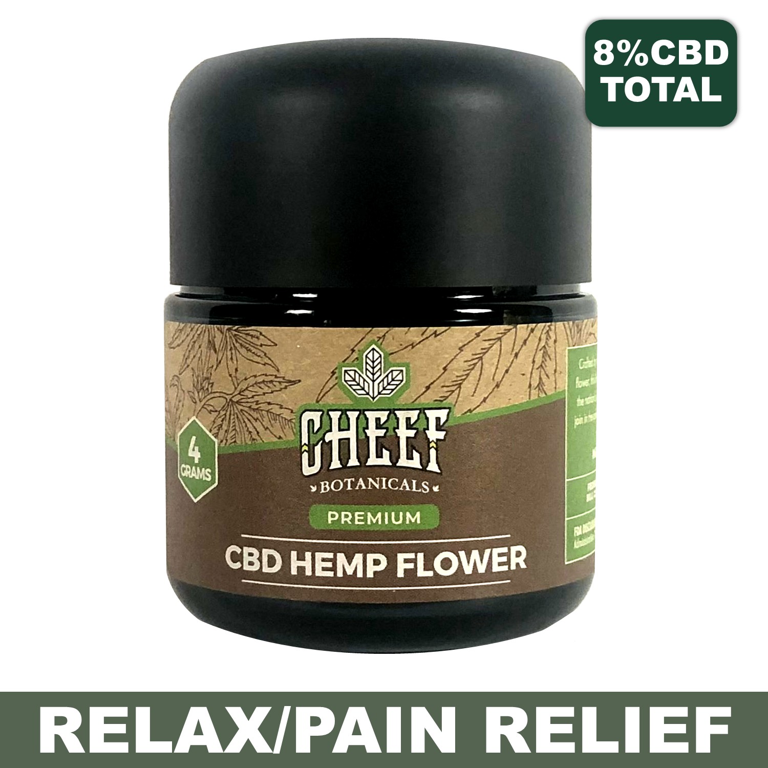 Sour Diesel Flower - 4 Grams - CBD + THC