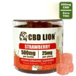 Strawberry CBD Gummies - 500mg CBD