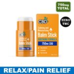 Lavender CBD Balm Stick - 750mg CBD - Soothing Formula