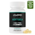 CBD Softgels - 1500mg CBD + 45mg THC