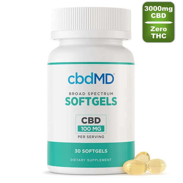 cbdmd -CBD Softgels - 3000mg CBD - broad spectrum - 30 count (2)