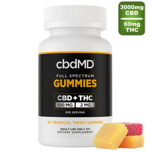 CBDmd tropical cbd gummies