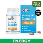 Morning Capsules - 900mg CBD + Caffeine