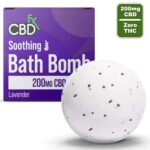 CBD Lavender Bath Bomb - 200mg - Soothing