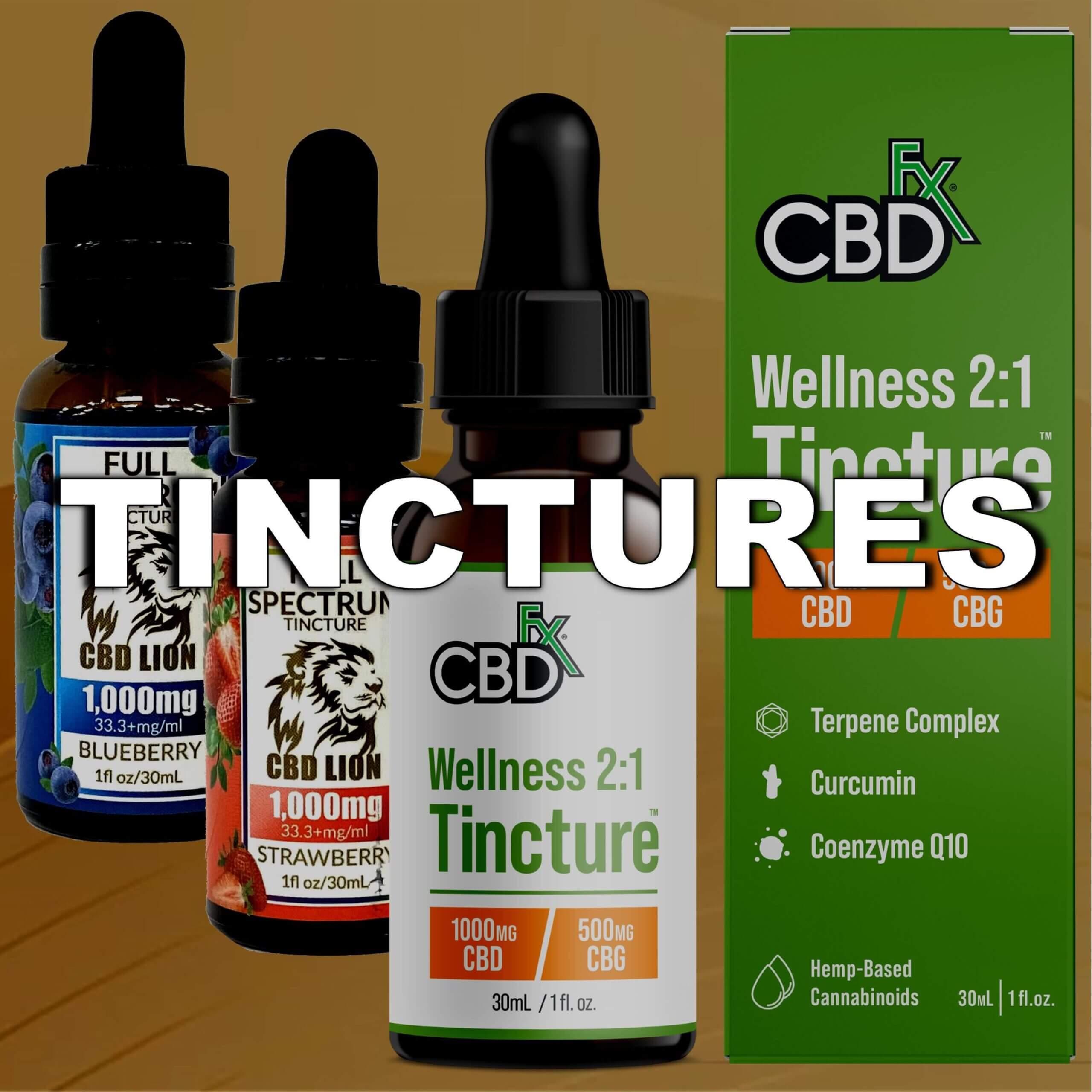 Product categories thumbnail, TINCTURES