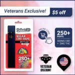 (Veteran Exclusive Discount) Zkittlez Vape Pen 500mg – 1ML 500mg CBD + THC ($5 OFF)