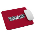 BigBudzCBD - Mouse pad (Dark Red)