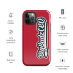 BigBudzCBD - iPhone Case (Dark Red)