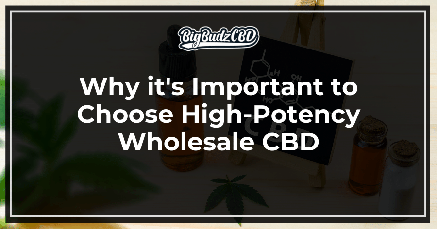 Why it's Important to Choose High-Potency Wholesale CBD