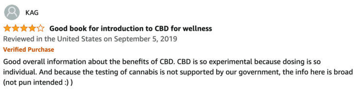 Cannabis CBD for Health and Wellness Review 2