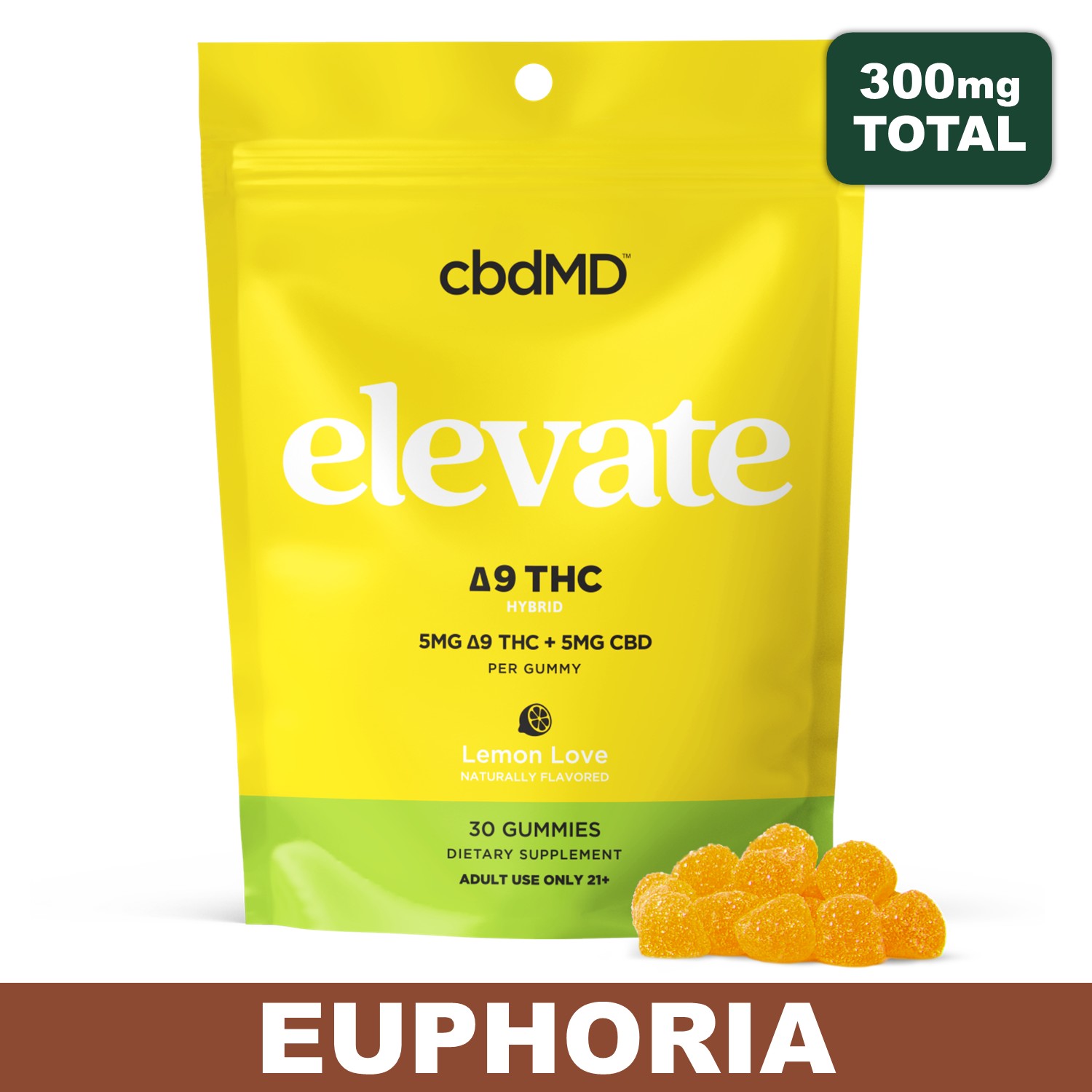 CBDMD Delta 9 Elevate Gummies