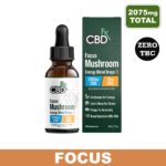 CBDFx Focus Tincture with Mushrooms