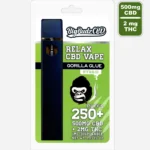 Wholesale Gorilla Glue Vape Pens - 1ML 500mg CBD + THC