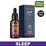 CannaRiver BSO Sleep Tincture Lemon Raspberry - CBD + CBN - 7500mg