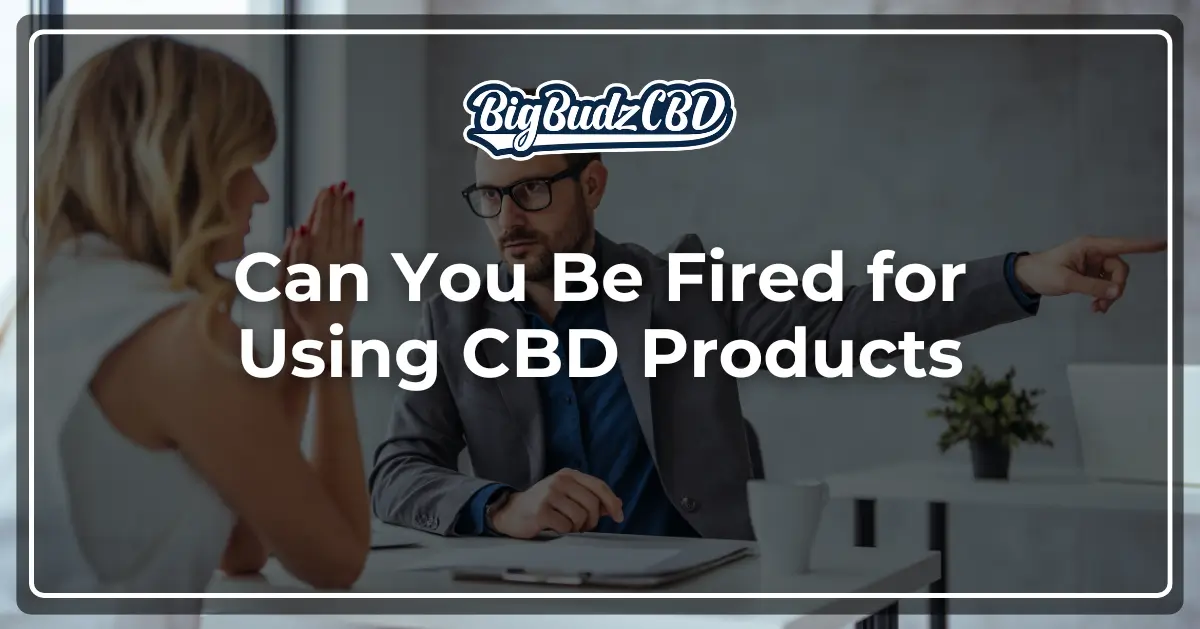 Can You Be Fired for Using CBD Products