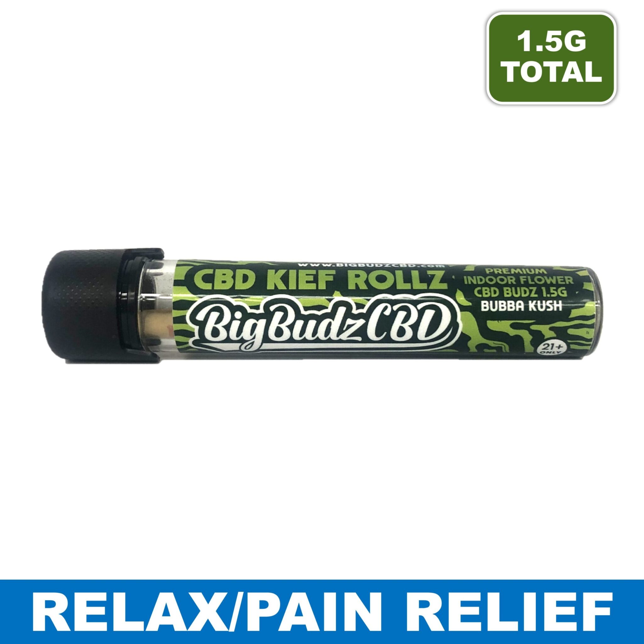 Wholesale - Bubba Kush CBD Kief Rollz