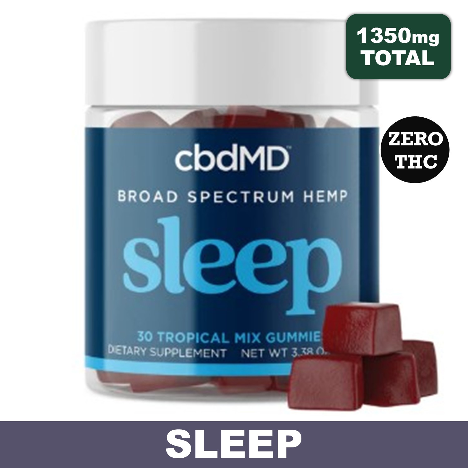 cbdMD Broad-Spectrum Gummies