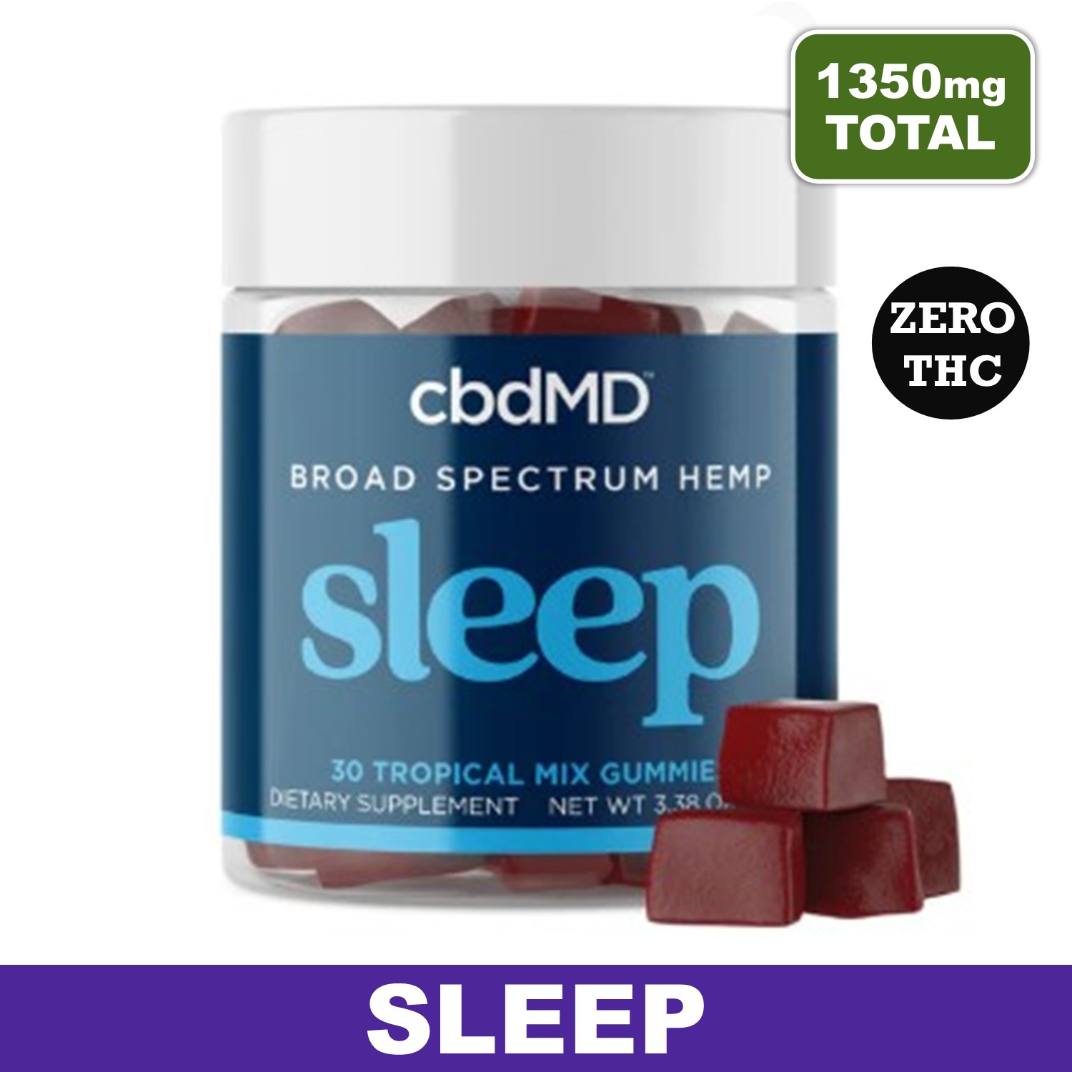 cbdMD Broad-Spectrum Gummies