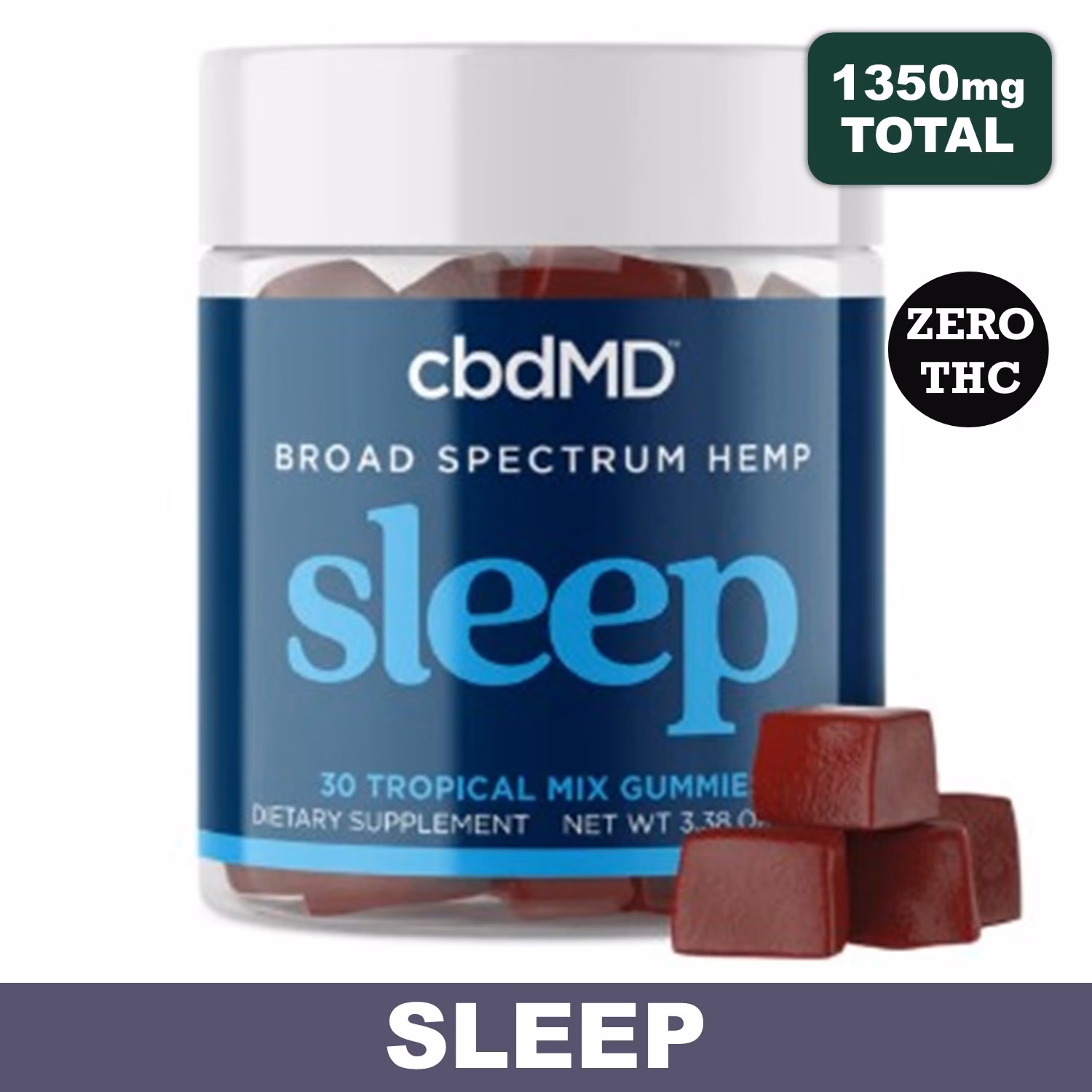 CBDMD Broad Spectrum Gummies